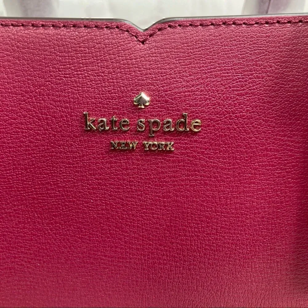 KATE SPADE TIPPY SMALL LEATHER SATCHEL BAG NWT